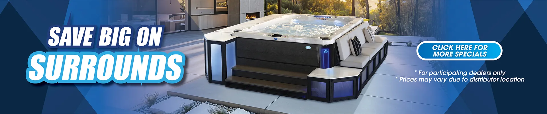 Calspas hot tub being used in a family setting - Bowling Green