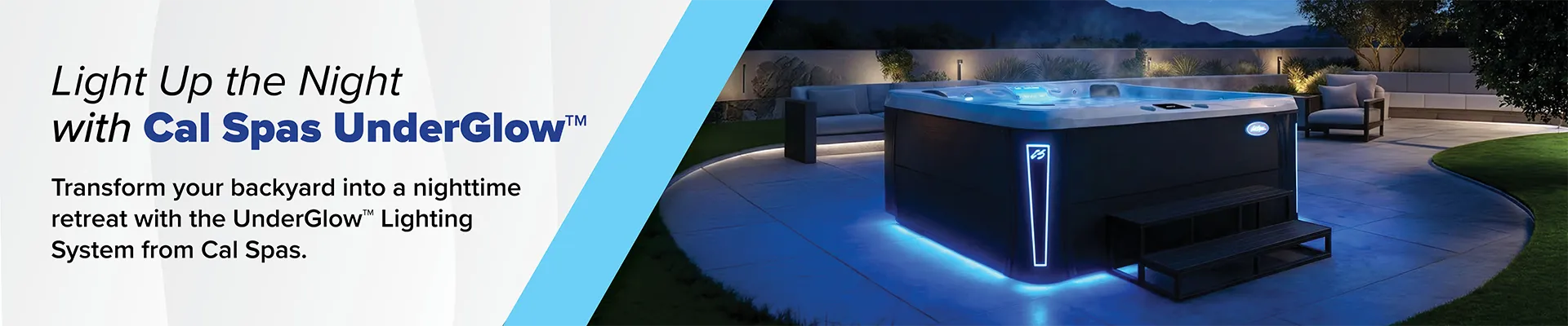 Calspas hot tub being used in a family setting - Bowling Green