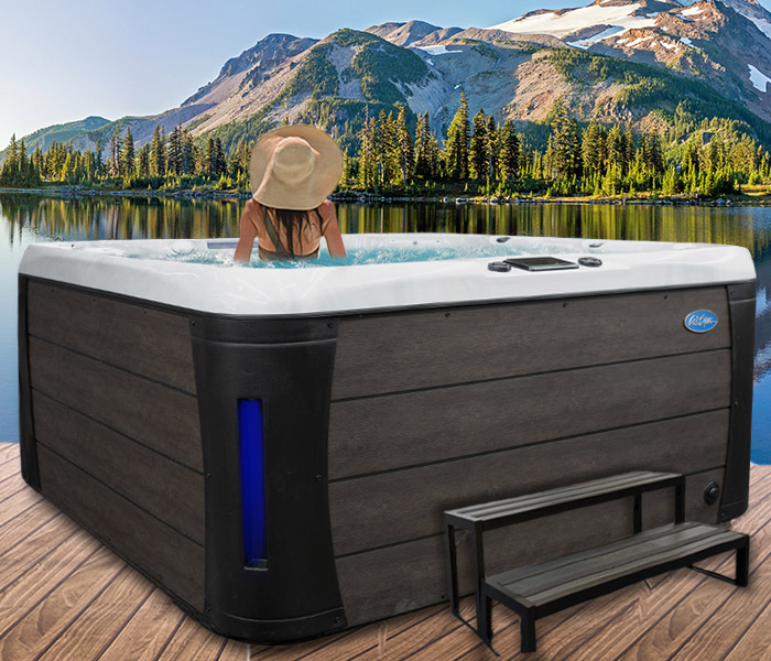 Calspas hot tub being used in a family setting - hot tubs spas for sale Bowling Green